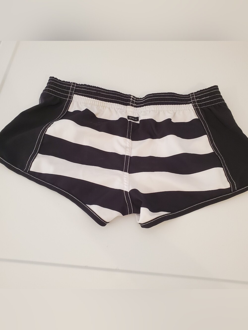 Y2k Striped Shorts